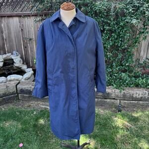 Women's U.S.A.F. Blue AF1600 All Weather Coat w/ Removable Liner Size 14S